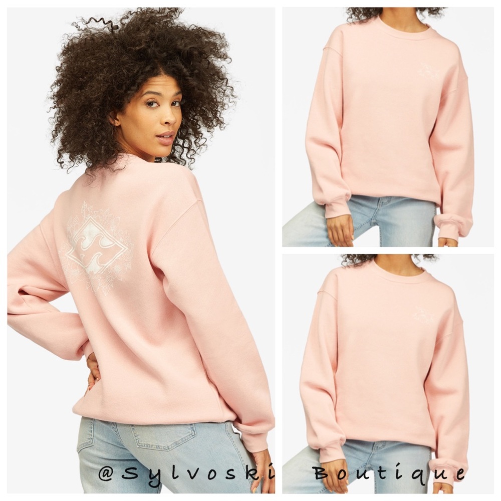 🔥Billabong Sunshine Dance Crew Neck Sweatshirt NWT